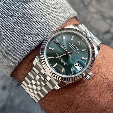 rolex datejust 41 green face|rolex datejust 41 release date.